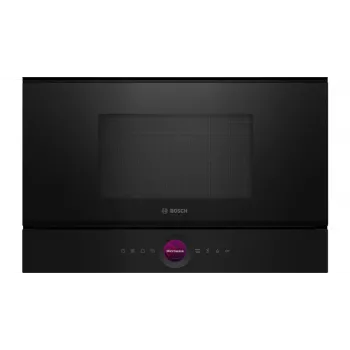 Sisseehitatav soolo-mikrolaineahi Bosch Serie 8 BFL7221B1 — 900 W, 21 L, puutetundlik juhtimine, must