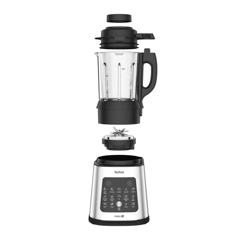 Tefal Perfectmix Cook BL83SD 1,75 L lauasegisti 1400 W Must, Roostevaba teras