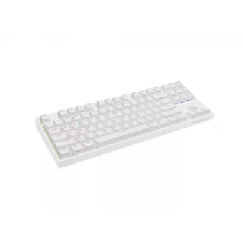 GENESIS Thor 404 TKL klaviatuur Gaming USB QWERTY US International Valge