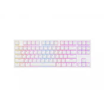 GENESIS Thor 404 TKL klaviatuur Gaming USB QWERTY US International Valge