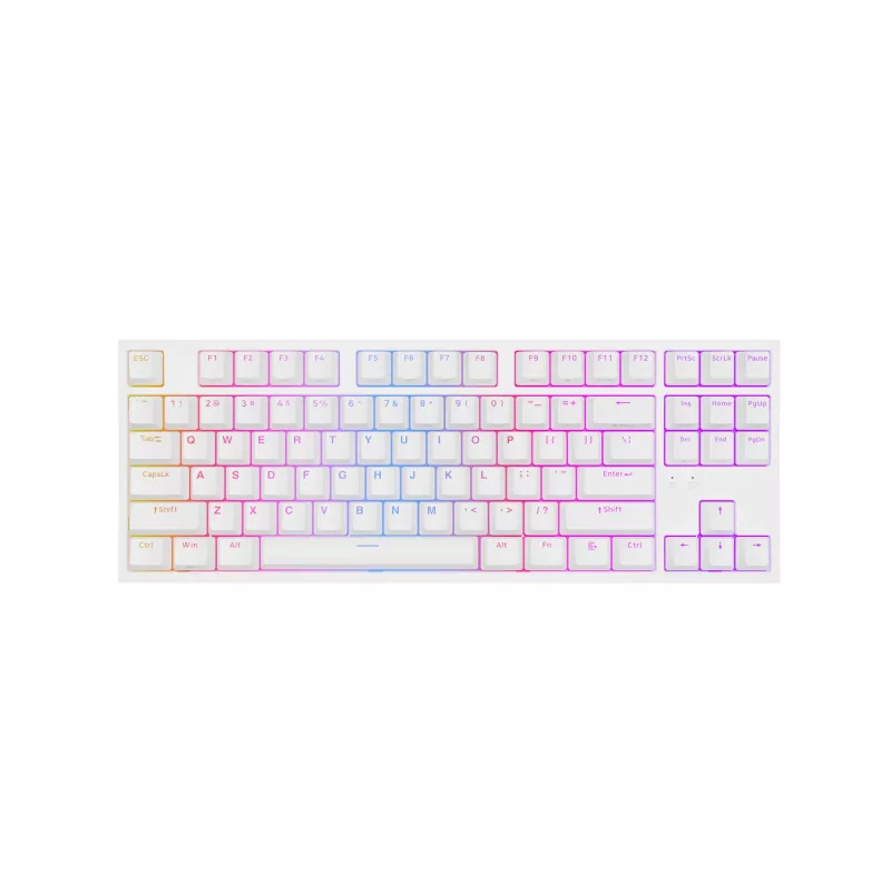 GENESIS Thor 404 TKL klaviatuur Gaming USB QWERTY US International Valge