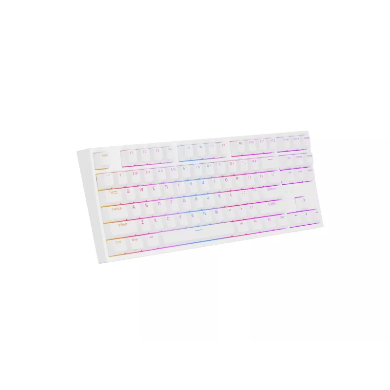 GENESIS Thor 404 TKL klaviatuur Gaming USB QWERTY US International Valge
