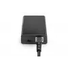 DIGITUS Gigabit PoE+ jaotur, 10/100/1000 Mbps, 24 W sisend: 802.3at PoE, väljund: 5V/2A, 9V/2A, 12V/2A, plastkorpus, must