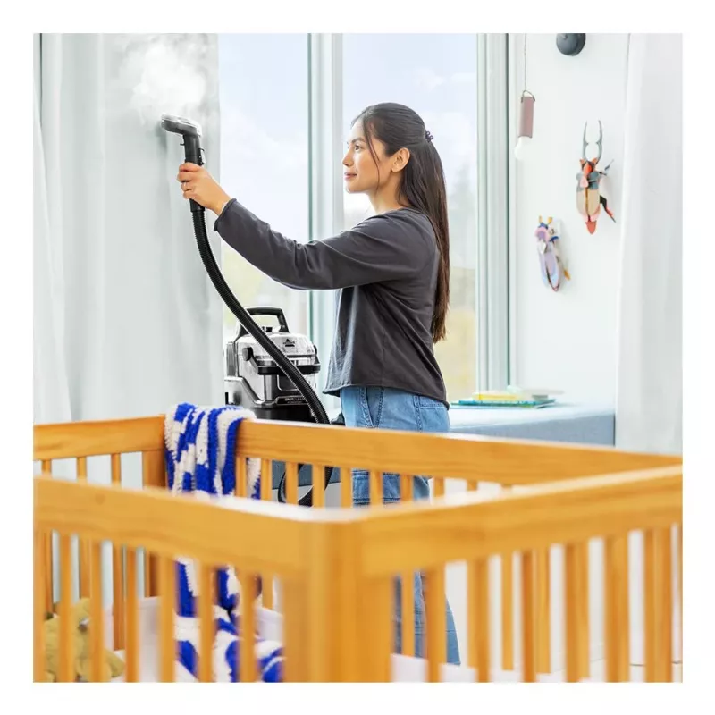 Bissell SpotClean Hydrosteam Pro silindriline aurupuhasti 1,9 L 1000 W Must, Vask, Läbipaistev