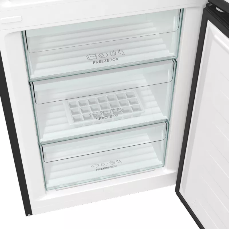 Gorenje NRK6202EBXL4 külmik-sügavkülmik eraldiseisev 331 L must