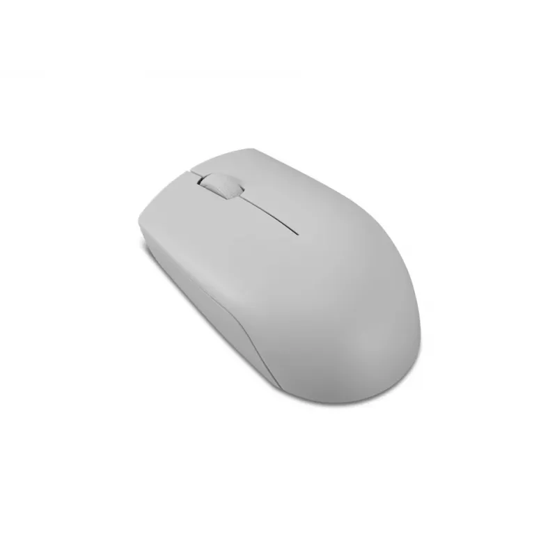 Juhtmevaba Lenovo Compact hiir Arctic Grey — mõlemakäeline, RF-juhtmevaba, 1000 DPI, 3 nuppu, patareitoitel