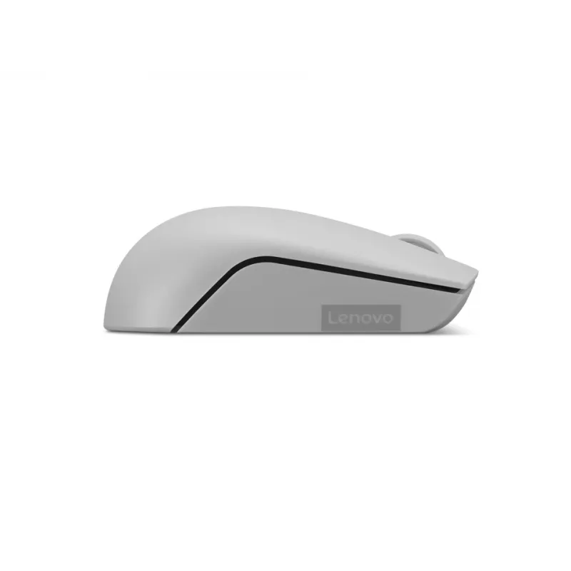 Juhtmevaba Lenovo Compact hiir Arctic Grey — mõlemakäeline, RF-juhtmevaba, 1000 DPI, 3 nuppu, patareitoitel