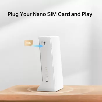 MERCUSYS Mb110-4g traadita ruuter Ethernet ühe ribaga (2,4 GHz) - valge