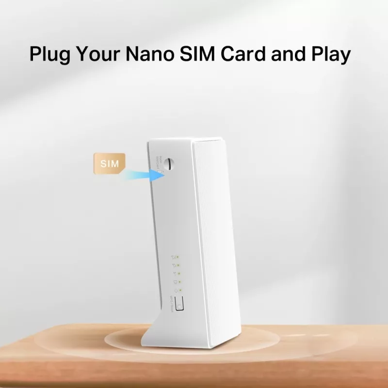 MERCUSYS Mb110-4g traadita ruuter Ethernet ühe ribaga (2,4 GHz) - valge