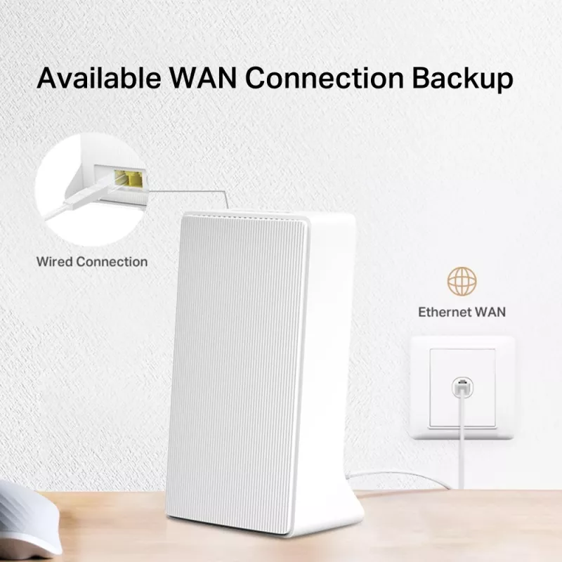 MERCUSYS Mb110-4g traadita ruuter Ethernet ühe ribaga (2,4 GHz) - valge