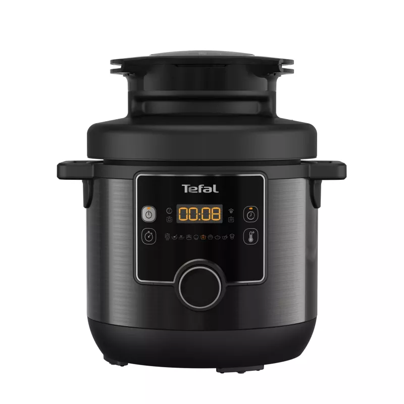 Multikeetja-aurutaja Tefal Turbo Cuisine & Fry CY7788 — 7,6 l, 1200 W, 15 programmi, must