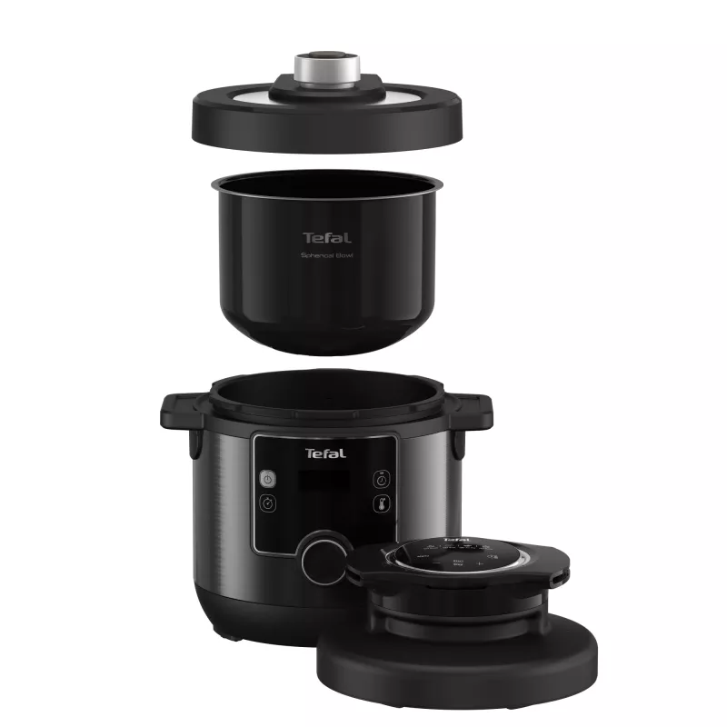 Multikeetja-aurutaja Tefal Turbo Cuisine & Fry CY7788 — 7,6 l, 1200 W, 15 programmi, must