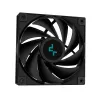 All-in-one vedelikjahuti DeepCool LS720S Zero Dark — 3×120 mm ventilaatorit, 360 mm radiaator, 41 cm torud, 6 W pump, LGA1151/AM4/AM5 tugi, must