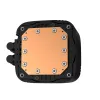 All-in-one vedelikjahuti DeepCool LS720S Zero Dark — 3×120 mm ventilaatorit, 360 mm radiaator, 41 cm torud, 6 W pump, LGA1151/AM4/AM5 tugi, must