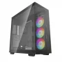 Arvuti korpus DeepCool CH780 Tower — Full Tower, E-ATX tugi, karastatud klaas, aRGB, USB-C, max GPU 480mm