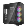 Arvuti korpus DeepCool CH780 Tower — Full Tower, E-ATX tugi, karastatud klaas, aRGB, USB-C, max GPU 480mm