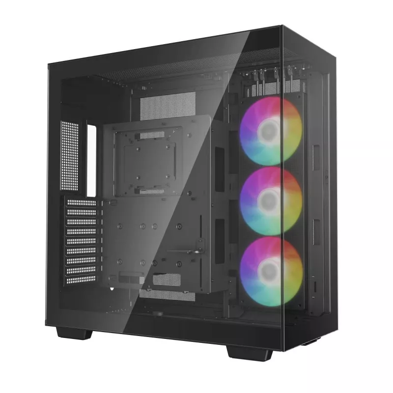 Arvuti korpus DeepCool CH780 Tower — Full Tower, E-ATX tugi, karastatud klaas, aRGB, USB-C, max GPU 480mm
