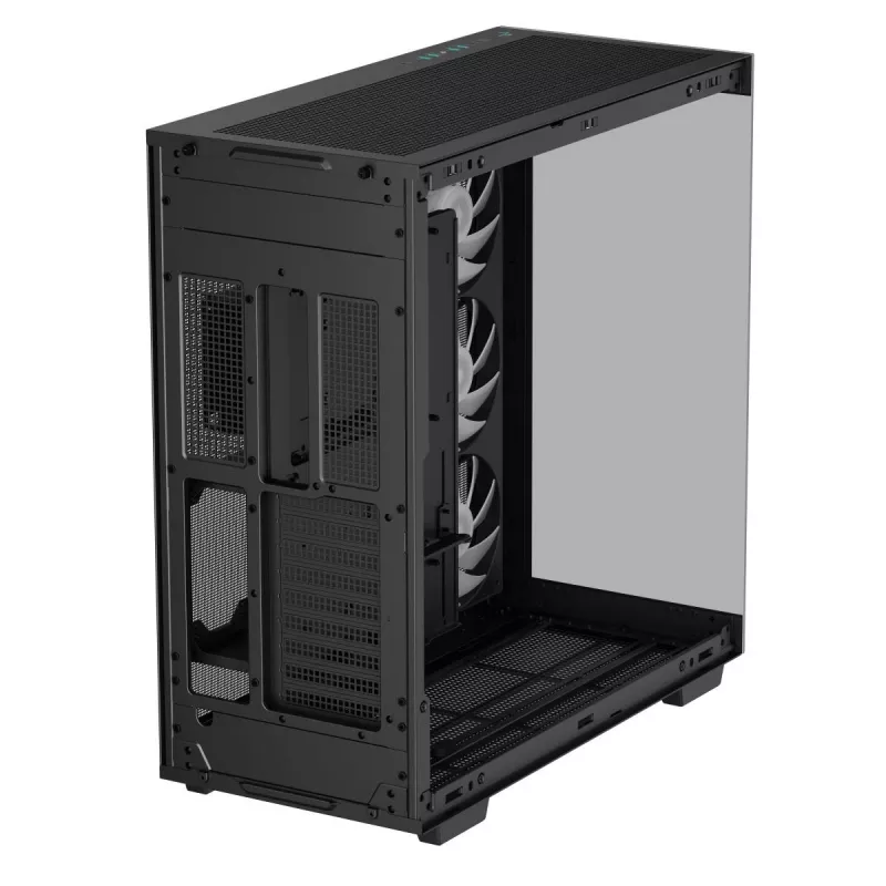 Arvuti korpus DeepCool CH780 Tower — Full Tower, E-ATX tugi, karastatud klaas, aRGB, USB-C, max GPU 480mm