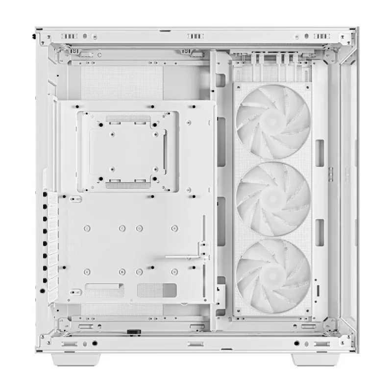 Arvuti korpus DeepCool CH780 WH Tower White — Full Tower, E-ATX, karastatud klaas, aRGB, 48 cm GPU, 13,2 cm CPU jahuti