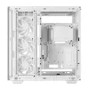 Arvuti korpus DeepCool CH780 WH Tower White — Full Tower, E-ATX, karastatud klaas, aRGB, 48 cm GPU, 13,2 cm CPU jahuti