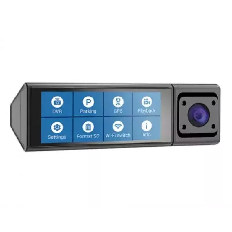 Navitel RC3 PRO pardakaamera — Full HD 1920x1080, 106° vaatenurk, kahe kaameraga, IPS 3,16-tolline ekraan, MicroSD kuni 128 GB, USB-toide