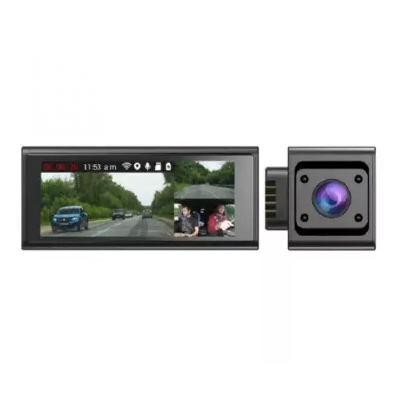 Navitel RC3 PRO pardakaamera — Full HD 1920x1080, 106° vaatenurk, kahe kaameraga, IPS 3,16-tolline ekraan, MicroSD kuni 128 GB, USB-toide