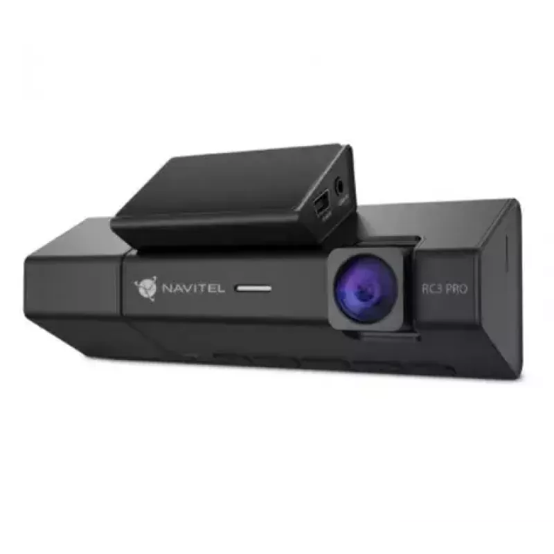 Navitel RC3 PRO pardakaamera — Full HD 1920x1080, 106° vaatenurk, kahe kaameraga, IPS 3,16-tolline ekraan, MicroSD kuni 128 GB, USB-toide