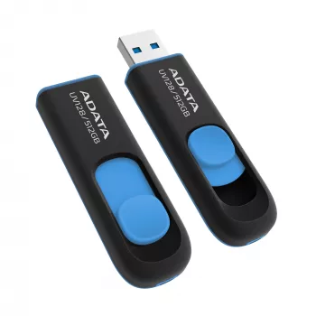 ADATA UV128 USB-mälupulk 512 GB USB Type-A 3.2 Gen 1 (3.1 Gen 1) Must, Sinine