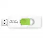ADATA UV320 USB-mälupulk 256 GB USB Type-A 3.2 Gen 1 (3.1 Gen 1) Roheline, Valge