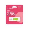 ADATA UV320 USB-mälupulk 256 GB USB Type-A 3.2 Gen 1 (3.1 Gen 1) Roheline, Valge