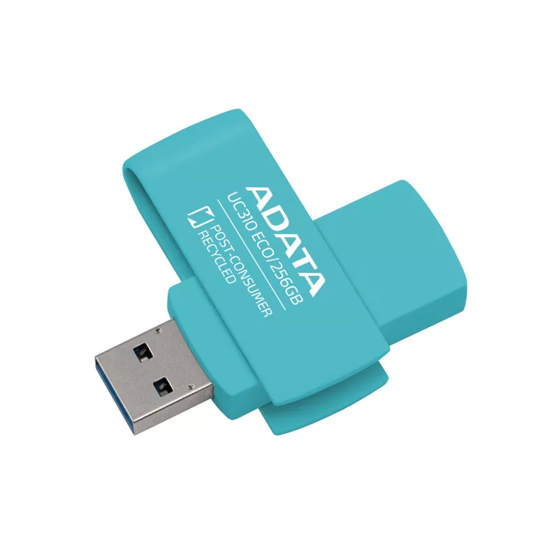 ADATA UC310 ECO USB-mälupulk 256 GB USB Type-A 3.2 Gen 1 (3.1 Gen 1) roheline