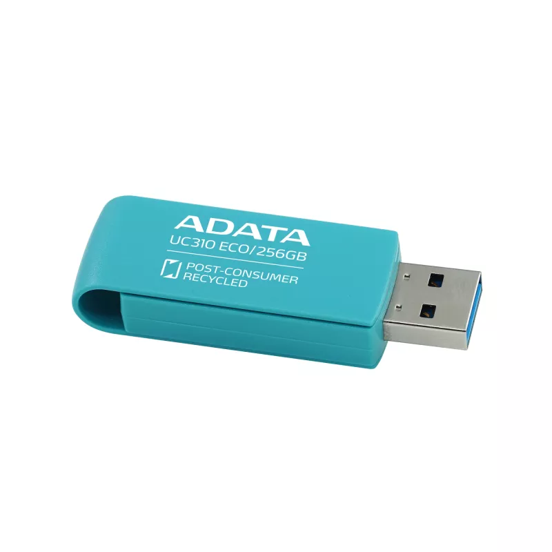 ADATA UC310 ECO USB-mälupulk 256 GB USB Type-A 3.2 Gen 1 (3.1 Gen 1) roheline