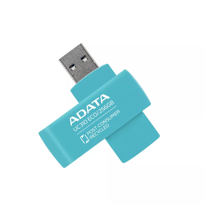 ADATA UC310 ECO USB-mälupulk 256 GB USB Type-A 3.2 Gen 1 (3.1 Gen 1) roheline