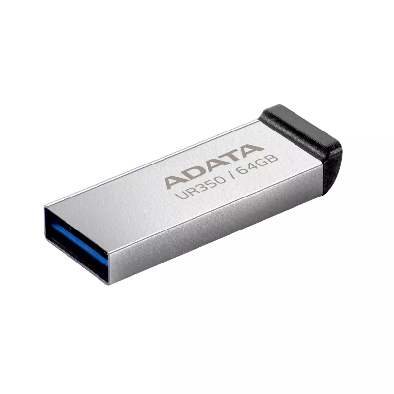 ADATA UR350 USB-mälupulk 64 GB USB Type-A 3.2 Gen 1 (3.1 Gen 1) Must