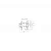 Seinale TV kinnitus Gembird WM-42T-02 23–42-tollistele teleritele, kallutus -12°/+12°, VESA 75x75–200x200, 30 kg, must, 5,3 cm