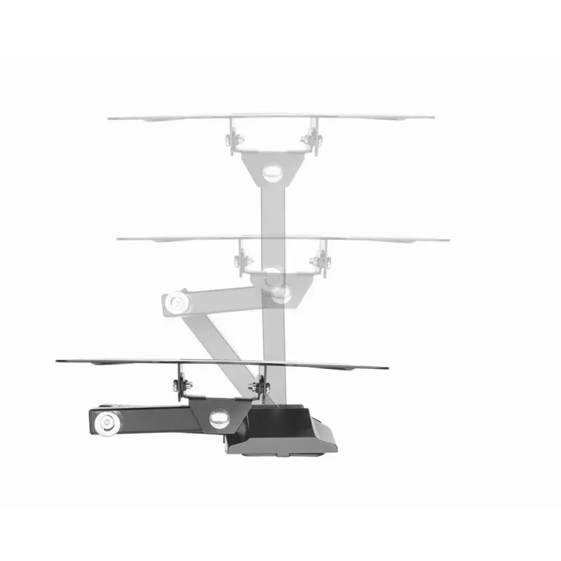 TV-kinnitus Gembird WM-42ST-01 106.7 cm 20 kg Must