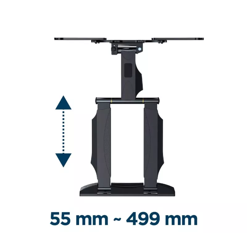 GEMBIRD Premium täisliigutatav teleri seinakinnitus, 32 inch-55 inch, 32 kg