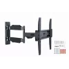 TV-kinnitus Gembird WM-55ST-02 32–55-tollistele ekraanidele, VESA 100x100–400x400, kaldenurk -5°–8°, seinakaugus 6,5–61 cm, 30 kg, must
