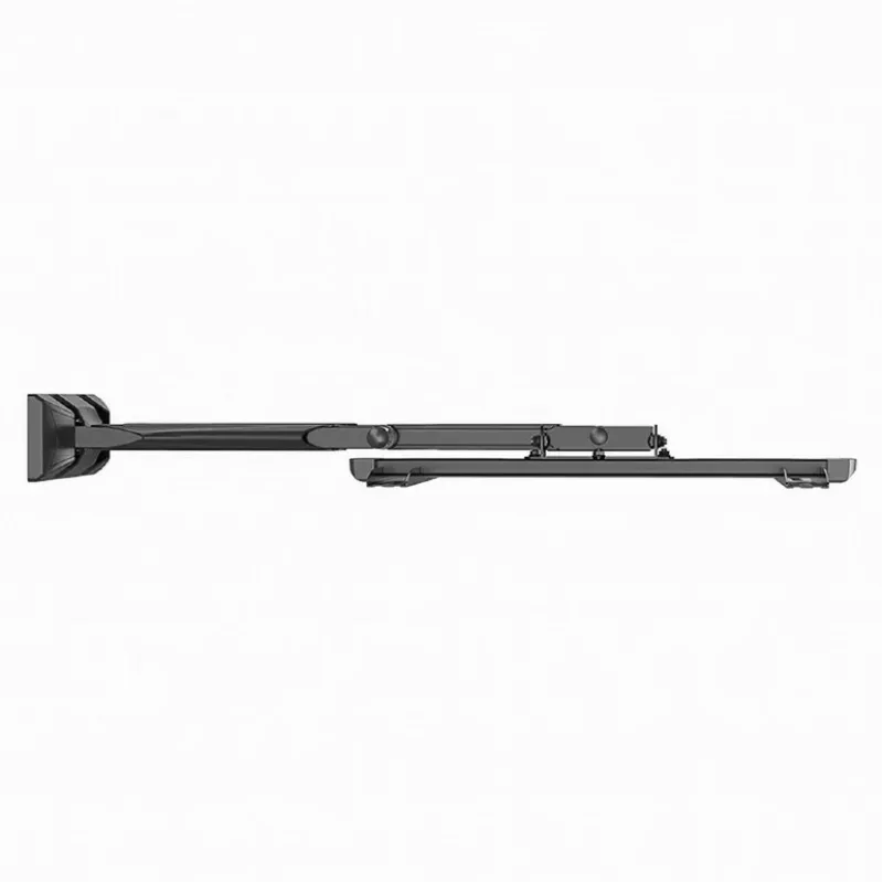 TV-kinnitus Gembird WM-55ST-02 32–55-tollistele ekraanidele, VESA 100x100–400x400, kaldenurk -5°–8°, seinakaugus 6,5–61 cm, 30 kg, must