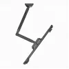 TV-kinnitus Gembird WM-55ST-02 32–55-tollistele ekraanidele, VESA 100x100–400x400, kaldenurk -5°–8°, seinakaugus 6,5–61 cm, 30 kg, must