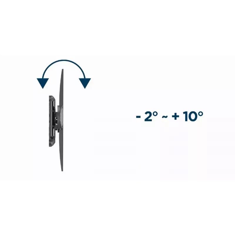 TV-kinnitus Gembird WM-58ST-01 teras 58 tolli 36,4 kg kandevõime