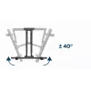 TV-kinnitus Gembird WM-58ST-01 teras 58 tolli 36,4 kg kandevõime