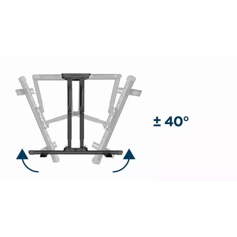 TV-kinnitus Gembird WM-58ST-01 teras 58 tolli 36,4 kg kandevõime
