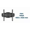 TV-kinnitus Gembird WM-58ST-01 teras 58 tolli 36,4 kg kandevõime