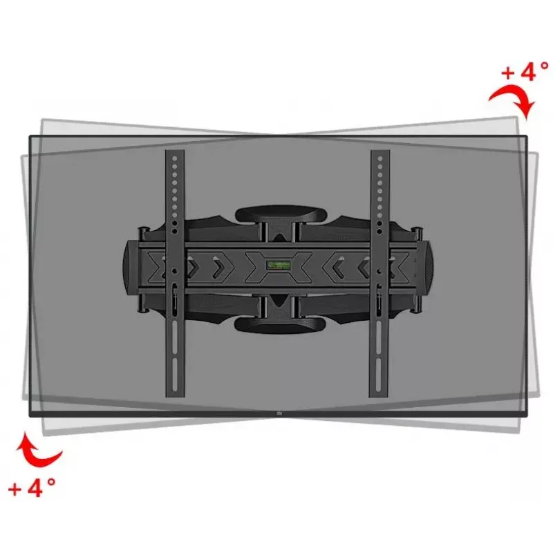 TV-kinnitus Gembird WM-58ST-01 teras 58 tolli 36,4 kg kandevõime