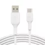 USB-kaabel Belkin BoostCharge CAB001BT1MWH 1m USB A – USB C valge