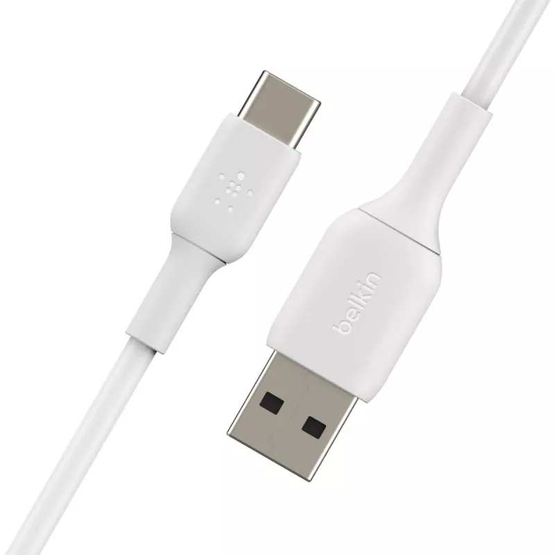 USB-kaabel Belkin BoostCharge CAB001BT1MWH 1m USB A – USB C valge