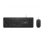 Lenovo 160 klaviatuur, hiir kaasas, kodukontor, USB, USA inglise, must