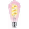 Philips Filament Clear 40 W ST64 E27, nutipirn, Wi-Fi/Bluetooth, läbipaistev, Wi-Fi 4 (802.11n), 802.11b, 802.11g, LED, E27