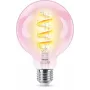 Philips Filament Clear 40 W G95 E27, nutipirn, Wi-Fi/Bluetooth, läbipaistev, Wi-Fi 4 (802.11n), 802.11b, 802.11g, LED, E27
